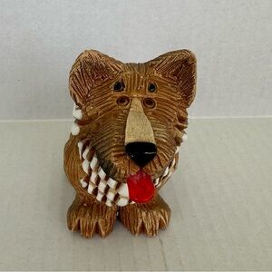 1972 Vintage Artesanía Rinconada Dog figurine.